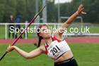 Women and Girls javelin, 2021 North Eastern Track and Field Champs., Middesbrough. Photo: David T. Hewitson/Sports for All Pics